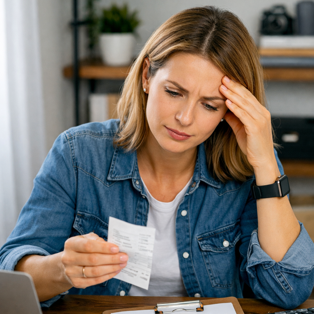 Woman confused about tax write offs for 1099 workers